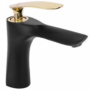Baterie pentru baie Rea Orbit Black Gold low - Img 3