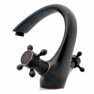 Baterie pentru lavoar Rea Retro Old Black - Img 3