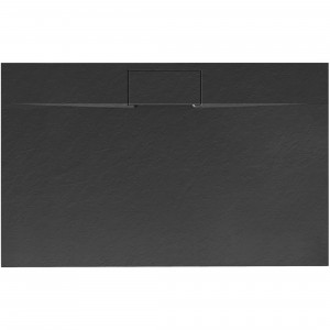 Cadita de dus Bazalt long 80x100 negru - Img 1