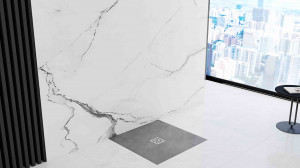 Cadita de dus Grey Rock 90 x 90 - Img 6