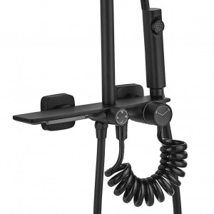 Coloana de dus REA HELIX Black - Img 4