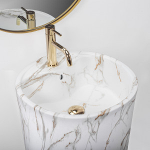 Lavoar de sine stătător Ceramic Rea Anya Lava Matt - Img 3