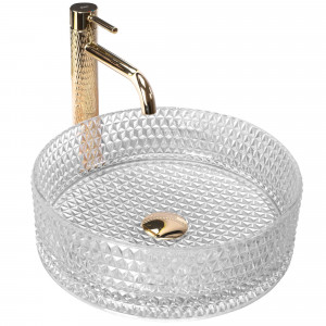 Lavoar pe blat Rea Cristal Transparent - Img 1