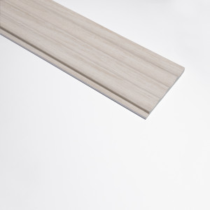 Panou riflat 3D Onda, Stejar Alb, 270x11.2cm, Lamelio - Img 3