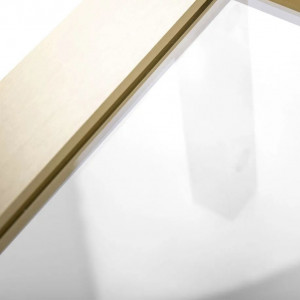 Paravan de dus REA Rapid Slide 120 Gold Brush - Img 5
