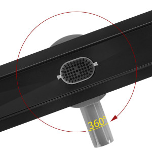 Rigola REA Neox pro Linear Drain Black 80 - Img 2