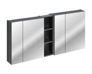 Set mobilier 140cm cu 2 dulapuri oglinzi - Img 1
