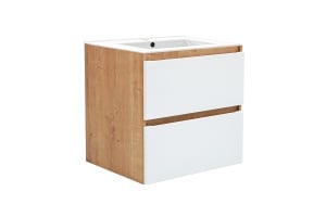 Set mobilier 60cm cu lavoar mobila Lava - Img 1