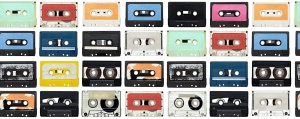 Tapet Casette Tape, Piccadilly Circus, Rebel Walls, 5 mp / rola - Img 2