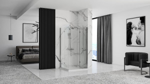 Cabina de dus pliabil Rea Fold N2 Modul 100x100 - Img 5