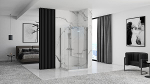 Cabina de dus pliabil Rea Fold N2 Modul 80x90 - Img 6