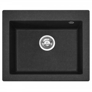 Chiuveta bucatarie Granit West XL black dots - Img 1