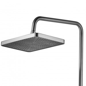 Coloana de dus REA HELIX Nickel Brush INOX - Img 8
