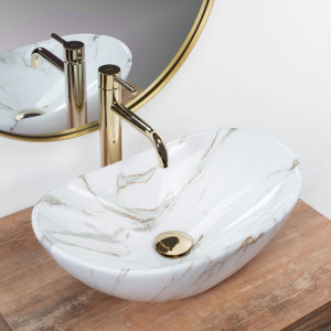 Lavoar pentru blat REA Royal Mini Aiax Shiny - Img 2