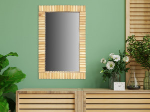 Oglinda perete Boho 55CM KLNA-MR01 - Img 5