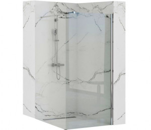 Panou de dus Rea Aero N 90 Transparent - Img 1