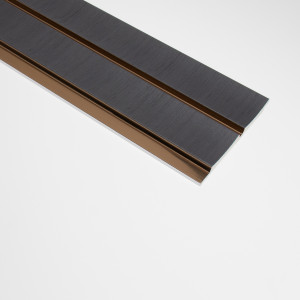 Panou riflat 3D Amber, Antracit, 270x13 cm, Lamelio - Img 3