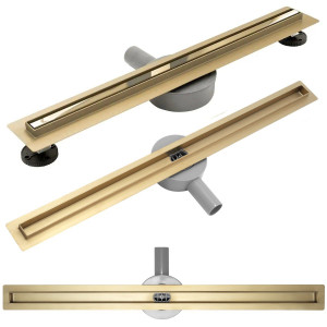 Rigola dus Rea Neo Slim Mirror Gold Pro 60 - Img 1