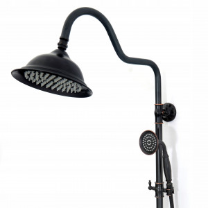 Set de dus cu scurgere Rea Retro Old Black negru - Img 5