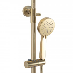 Set dus cu termostat Rea PAROT BRUSHED GOLD - Img 6