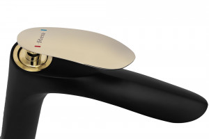 Baterie pentru baie Rea Orbit Black Gold low - Img 4