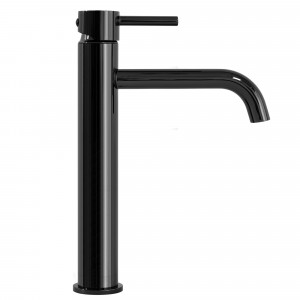 Baterie pentru lavoar Rea Lungo BLACK metallic High - Img 2
