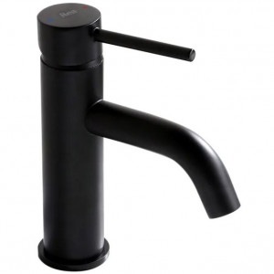Baterie pentru lavoar Rea Lungo BLACK negru low - Img 2