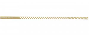 Cadă de duș bandă înclinată 140cm Brush Gold - Img 4