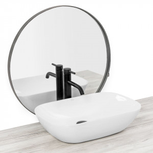 Lavoar pentru blat Rea Claudia 9447 alb - Img 4