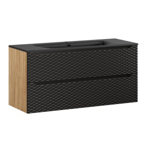 Set mobilier 120cm cu lavoar mobila SKY - Img 1