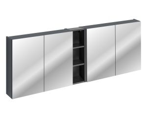 Set mobilier 180cm cu 2 dulapuri oglinzi - Img 1