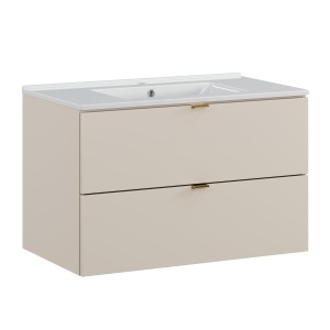 Set mobilier 80cm cu lavoar mobila Lava - Img 1