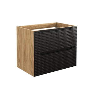 Set mobilier de 70 cm cu blat si lavoar Mona pe blat - Img 2
