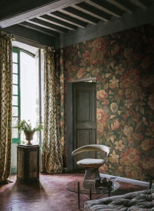 Tapet Vintage Flora, Green, Rebel Walls - Img 1