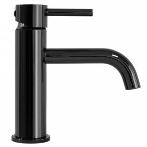 Baterie pentru lavoar Rea Lungo BLACK metallic Low - Img 3