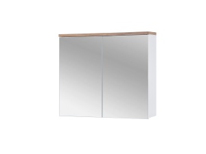Dulap oglindă 80cm 2 uși - Img 1