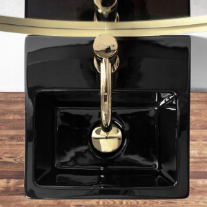 Lavoar freestanding de sine stătător Kamila Black - Img 4