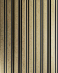 Panou riflat 3D Milo, Auriu, 270x11.6cm, Lamelio - Img 2