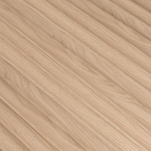 Panou riflat 3D Onda, Stejar Natural, 270x11.2cm, Lamelio - Img 2