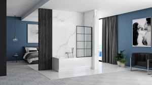 Paravan pentru cada Rea LagPERS-1 mobil 70 Negru Black - Img 5