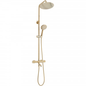 Set de dus cu termostat Lungo Gold Auriu - Img 4