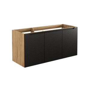 Set de mobilier de 120 cm cu blat și 2 lavoare de blat Nika - Img 2