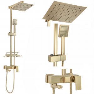 Set dus REA JACK BRUSHED GOLD - Img 1