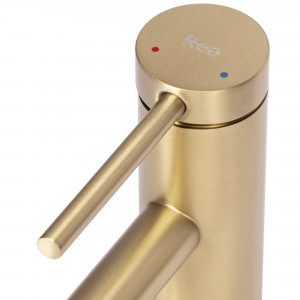 Baterie pentru baie Rea Foss GOLD BRUSH Low - Img 5