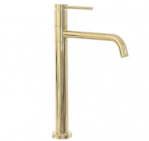 Baterie pentru baie Rea Lugano Slim Gold High - Img 1