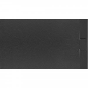 Cadita de dus Bazalt Black 80x120 - Img 1