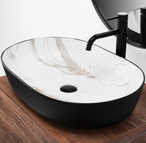 Lavoar pe blat Rea CLEO BLACK AIAX MAT - Img 3