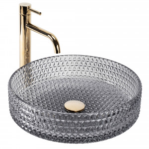 Lavoar pe blat Rea Cristal Grey 39 - Img 1