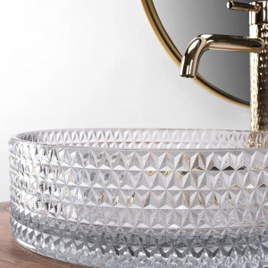 Lavoar pe blat Rea Cristal Transparent - Img 2