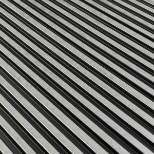Panou riflat 3D Asti, Silver, 270x12.2cm, Lamelio - Img 3